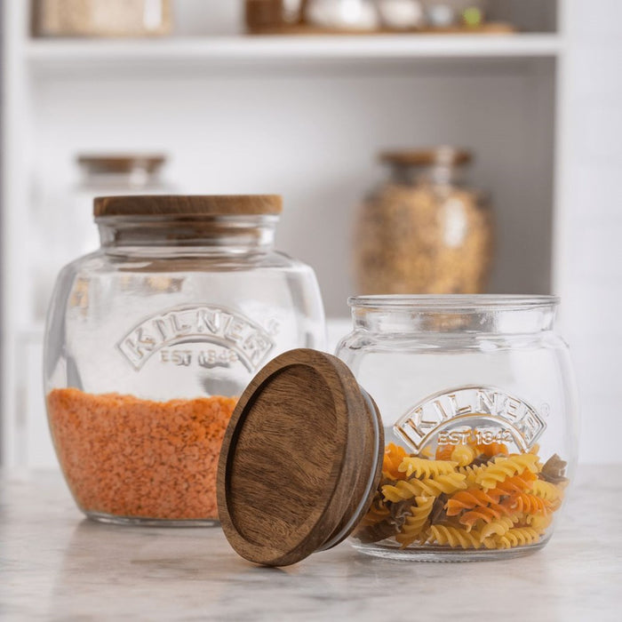 Kilner Universal Jar with Wooden Lid - 2 Litre