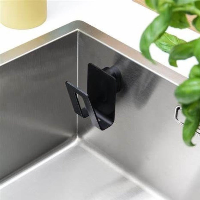 Happy Sinks Sponge Holder - Black Biocomposite