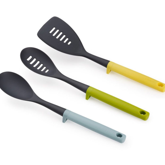 Joseph Joseph Duo 3 Piece Utensil Set with integrated tool rests - Opal