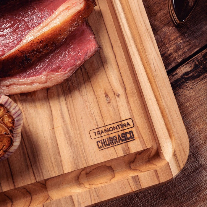 Tramontina Teak Cutting Board Teak Wood - 33x20cm