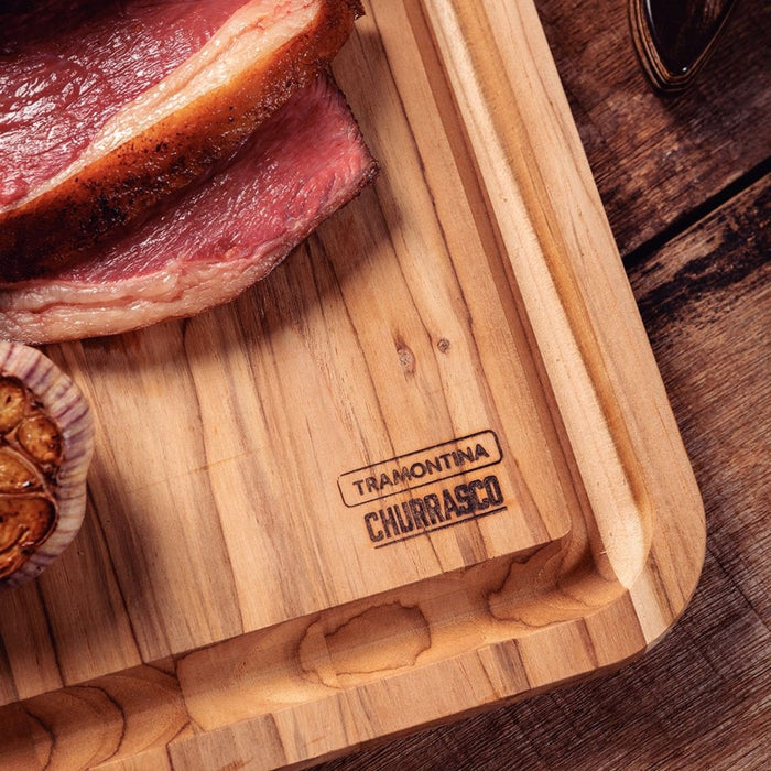 Tramontina Teak Cutting Board Teak Wood - 49 x 28cm