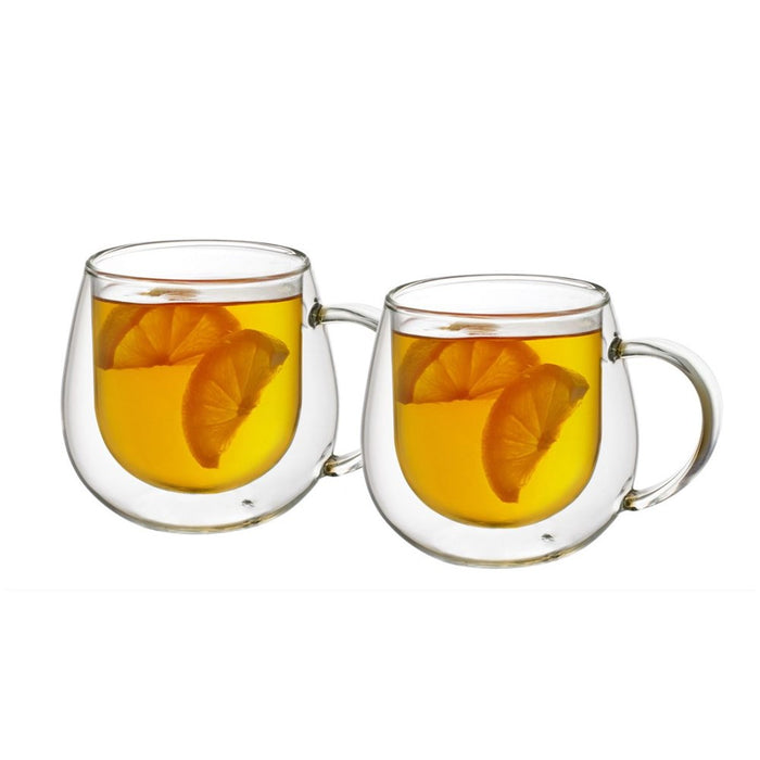 Avanti Huggie Double Wall Mug 450ml - Set of 2