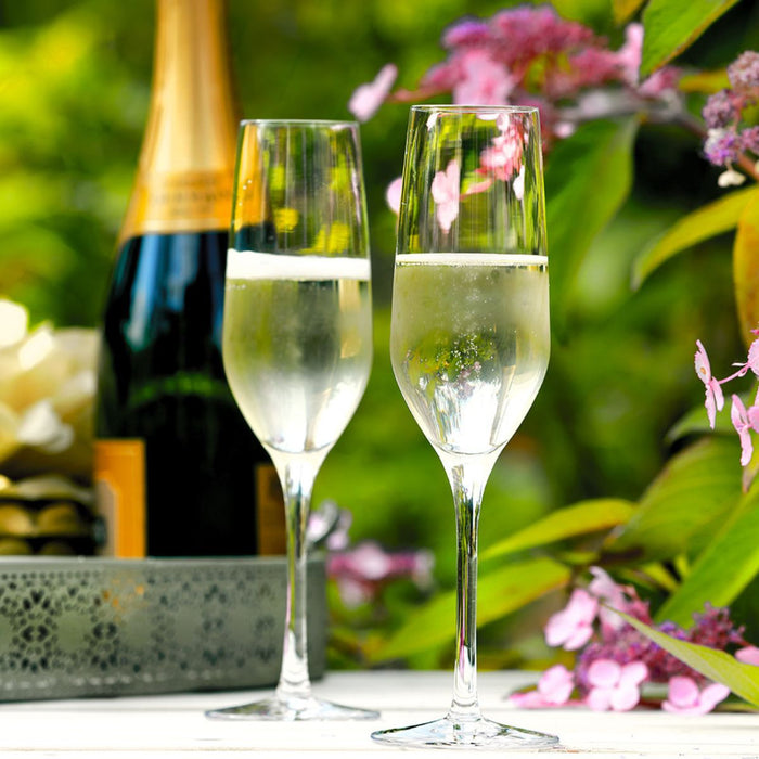 Stolzle Ultra Champagne Flute Glasses - 185ml - Set 6