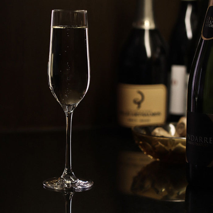 Stolzle Weinland Champagne Flute Glasses - 200ml - Set 6