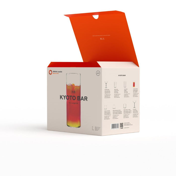 Stolzle Kyoto Long Drink Tumbler Glasses - 463ml - Set 6