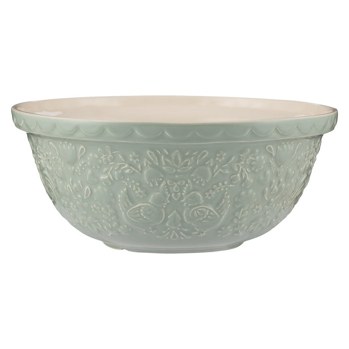 Mason Cash 'Home to Roost' Green Hen Mixing Bowl - 29cm