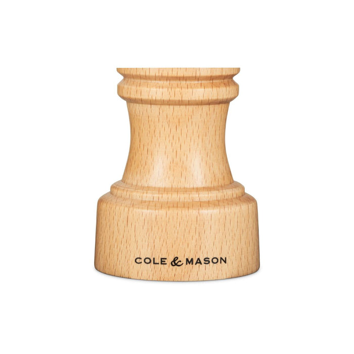 Cole & Mason Hoxton Natural Beech Pepper Mill - 10.4cm