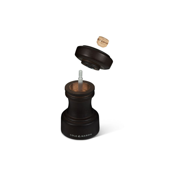 Cole & Mason Hoxton Chocolate Wood Salt Mill - 10.4cm