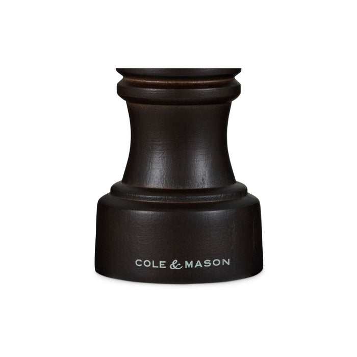 Cole & Mason Hoxton Chocolate Wood Salt Mill - 10.4cm