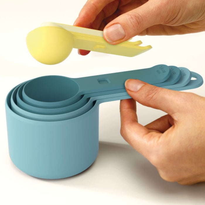 Joseph Joseph Duo Measuring Cup Set 8 Piece - Opal