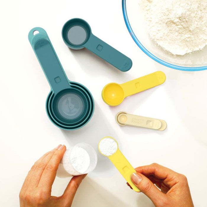 Joseph Joseph Duo Measuring Cup Set 8 Piece - Opal