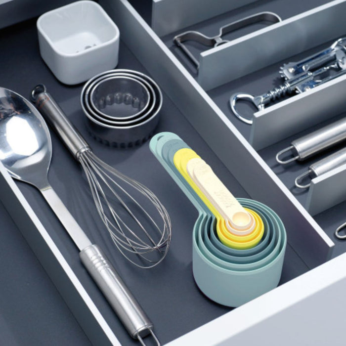 Joseph Joseph Duo Measuring Cup Set 8 Piece - Opal