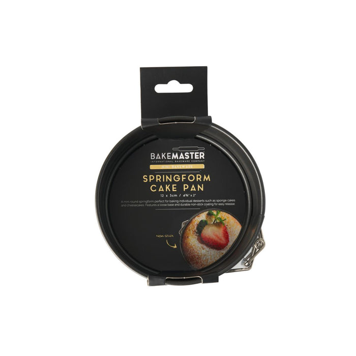 Bakemaster Mini Non-Stick Round Springform Cake Pan - 12 x 5cm