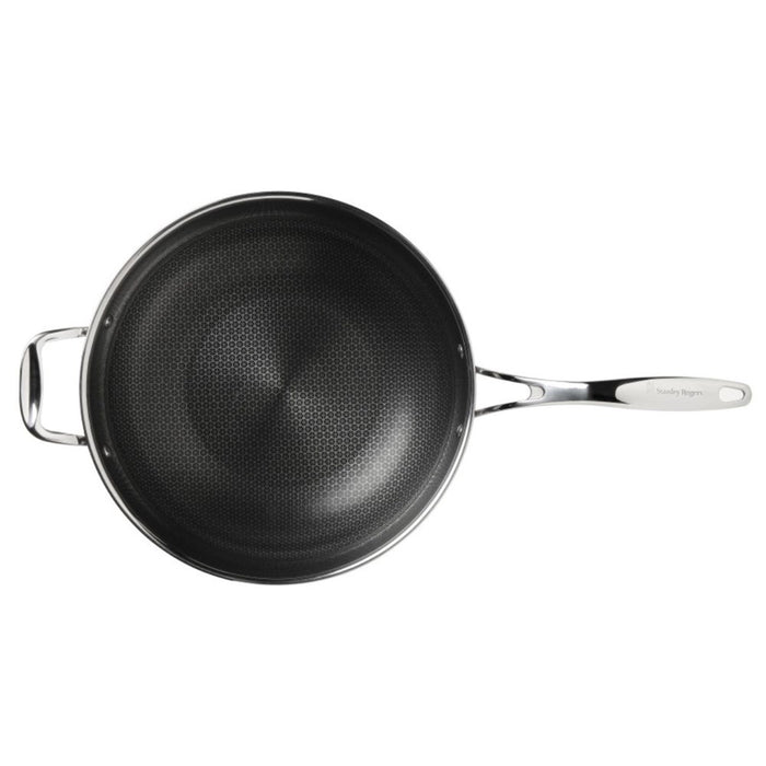 Stanley Rogers Matrix Non-stick Wok Pan - 32cm