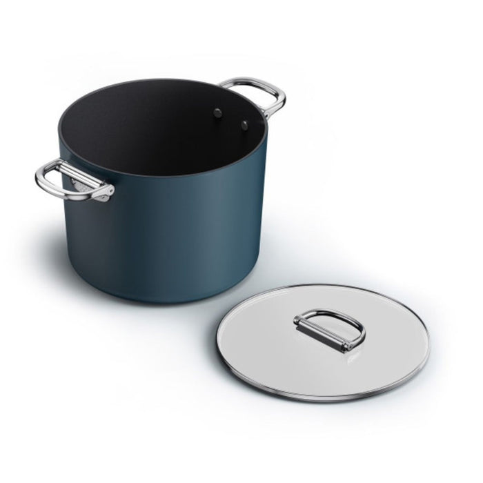 Joseph Joseph Space Non-Stick Stock Pot - 25cm - Midnight Blue