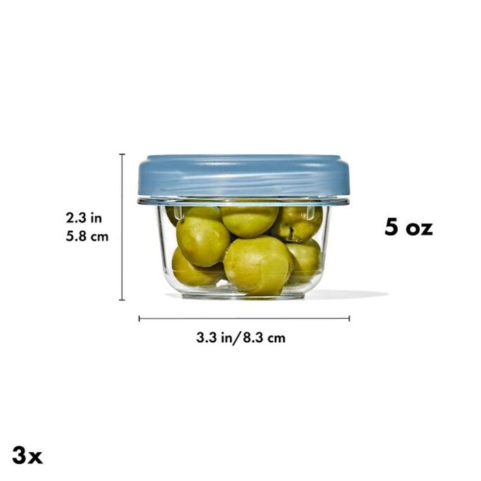 OXO Good Grips Twist & Stack Container - 3 pack - 148ml