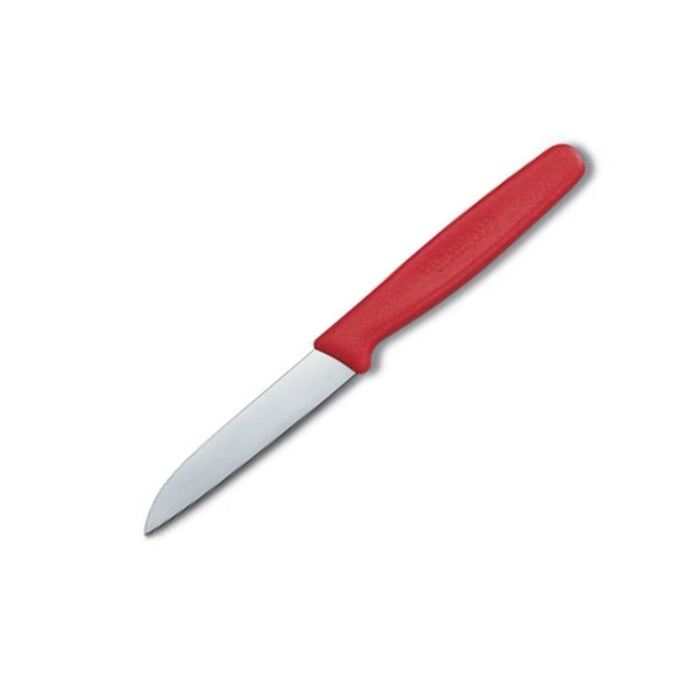 Victorinox Paring Knife Pointed Blade - 8cm, Red