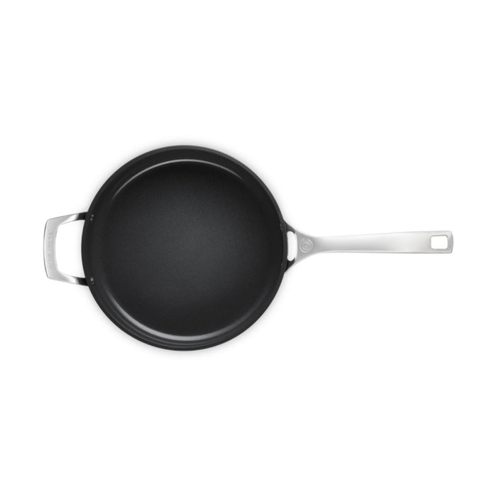 Le Creuset Essential Non-Stick Ceramic Saute Pan with Glass Lid - 26cm