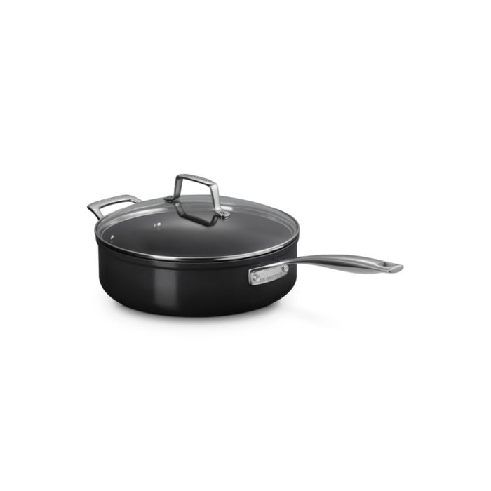 Le Creuset Essential Non-Stick Ceramic Saute Pan with Glass Lid - 26cm