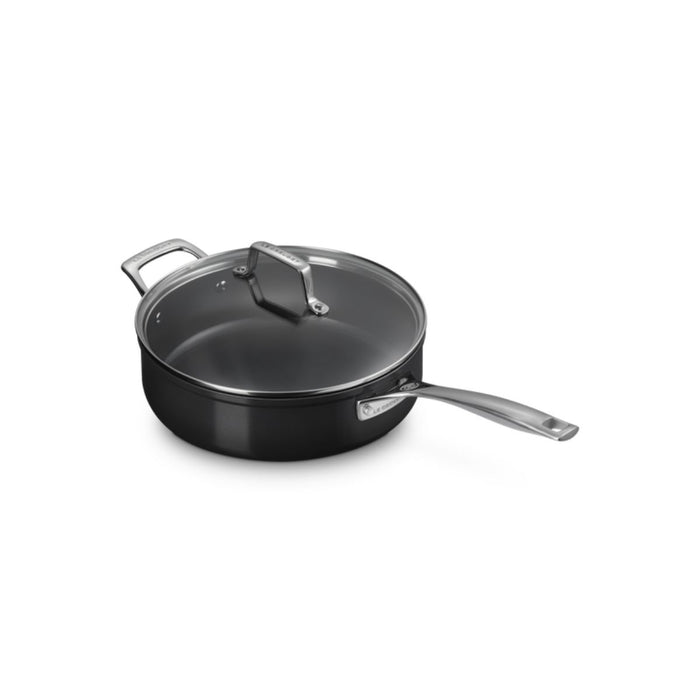 Le Creuset Essential Non-Stick Ceramic Saute Pan with Glass Lid - 26cm