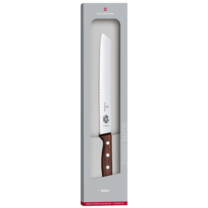 Victorinox 'Wood' Bread Knife - 21cm