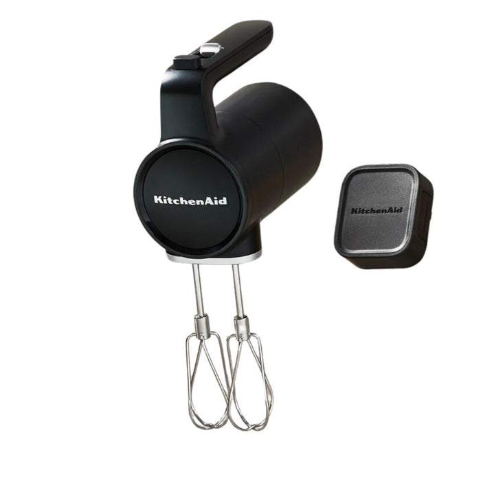 KitchenAid Cordless Go 7 Speed Hand Mixer with Battery - Matte Black