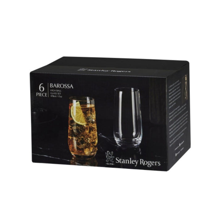 Stanley Rogers Barossa Hiball Tumbler - 478ml, 6 Pack