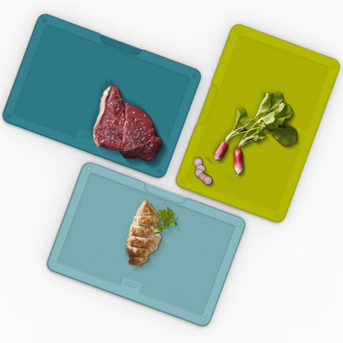 Joseph Joseph Duo Chopping Board Set with Case - 3 Piece