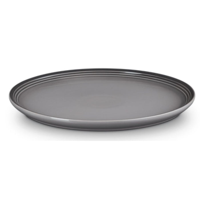 Le Creuset Stoneware Coupe Side Plate - 22cm - Flint