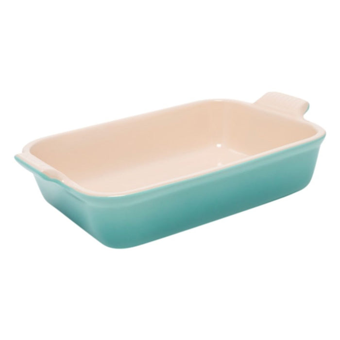 Le Creuset Stoneware Heritage Rectangular Dish - 26cm - Sage