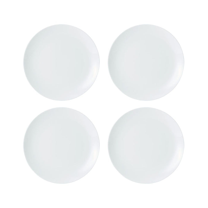 Mikasa Chalk 12 Piece Porcelain Dinner Set - White