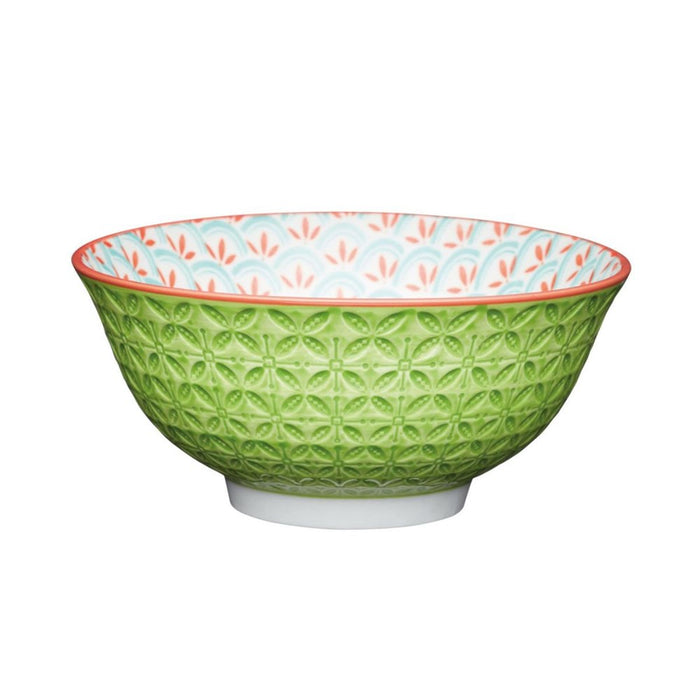 Mikasa Does It All Bowl - 16cm - Geometric Lime