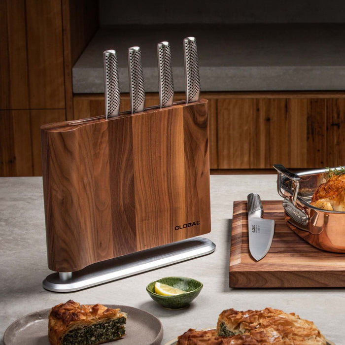 Global UKU Knife Block Set - 6 Piece