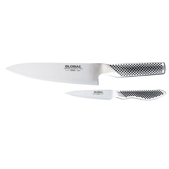 Global Classic 2 Piece Chef Knife Set (G-5538)