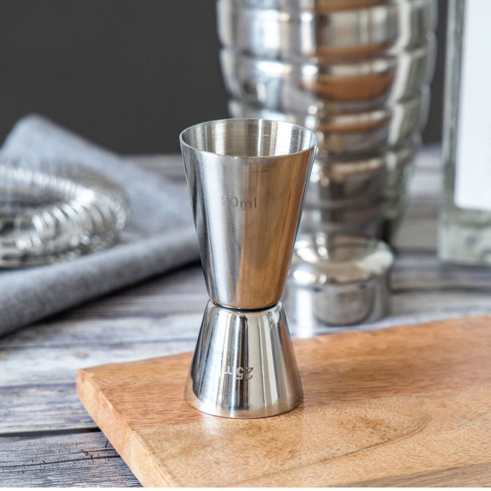 BarCraft Stainless Steel Dual Spirit Measure Cup / Jigger