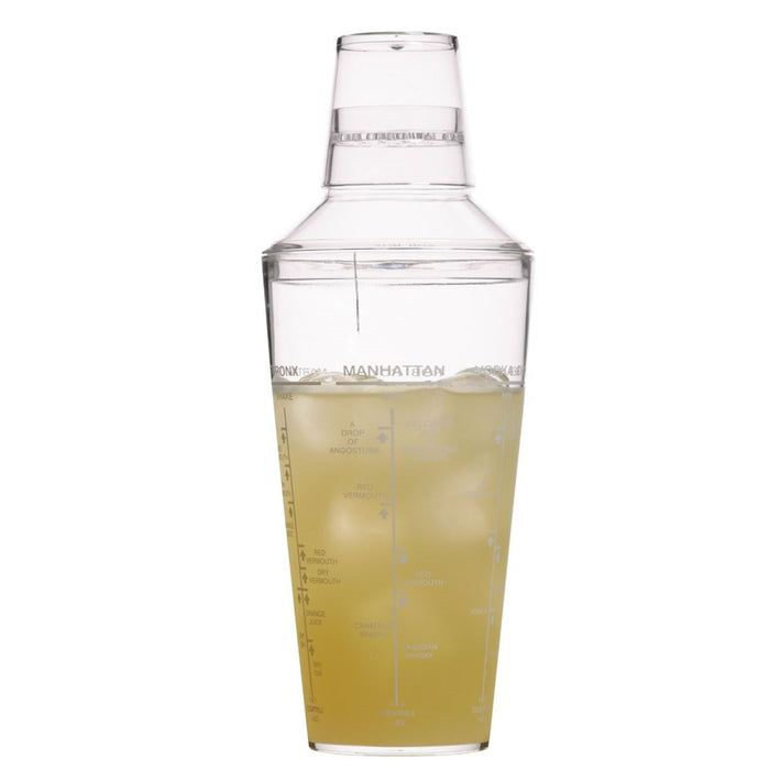 BarCraft Acrylic Cocktail Shaker - 700ml