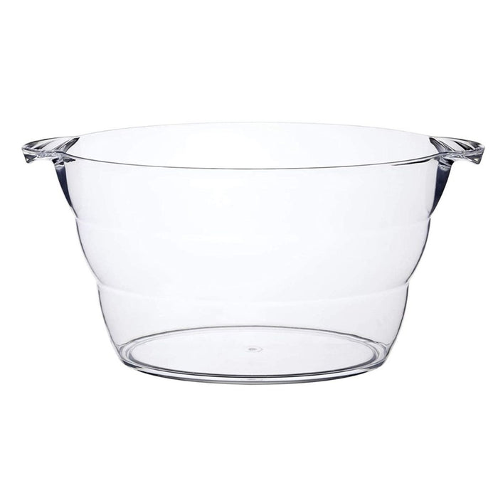 BarCraft Acrylic Large Oval Drinks Pail / Cooler