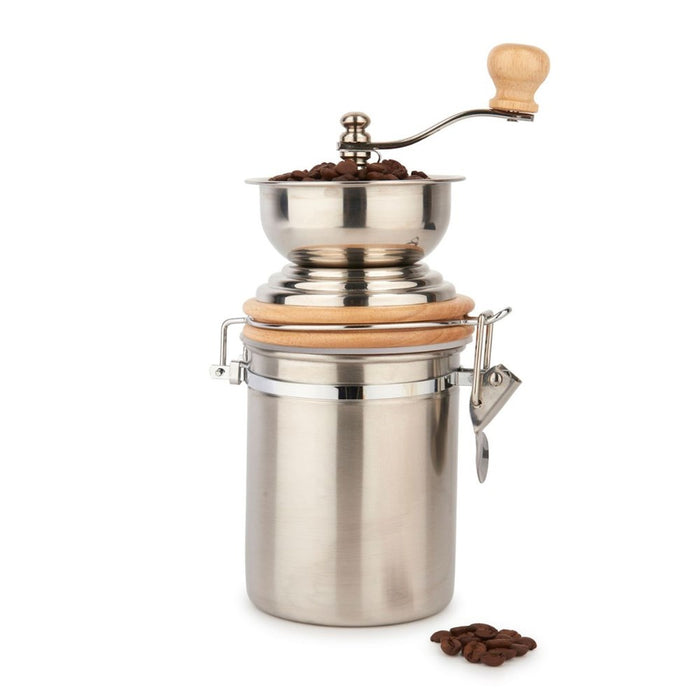 La Cafetiere Stainless Steel Manual Coffee Grinder