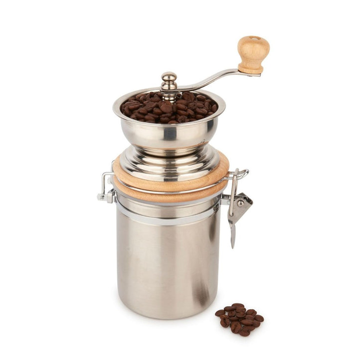 La Cafetiere Stainless Steel Manual Coffee Grinder