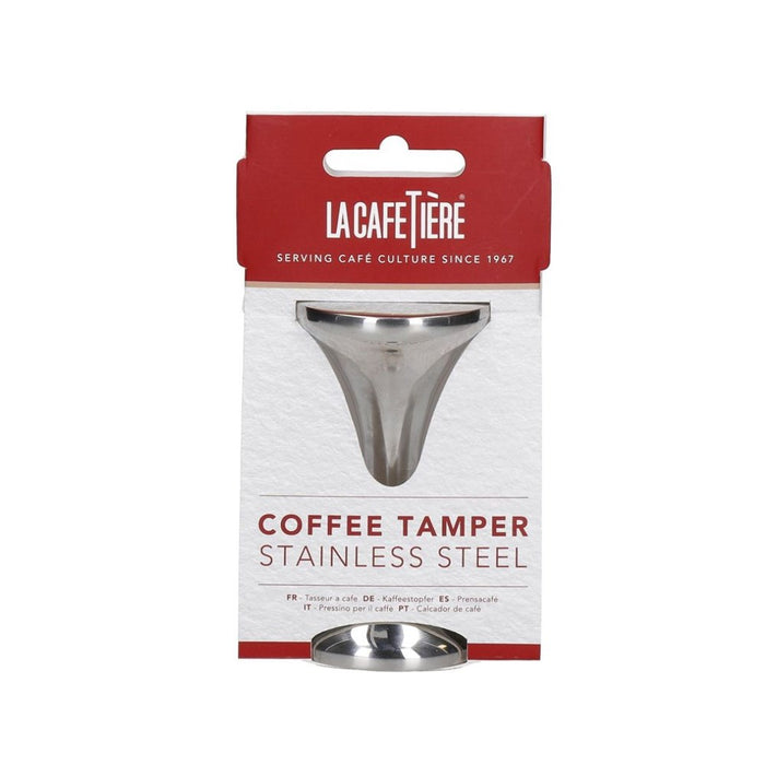 La Cafetiere 2-in-1 Stainless Steel Coffee Tamper - 58mm / 52mm