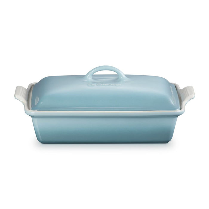Le Creuset Stoneware Heritage Rectangular Dish with Lid - 33cm
