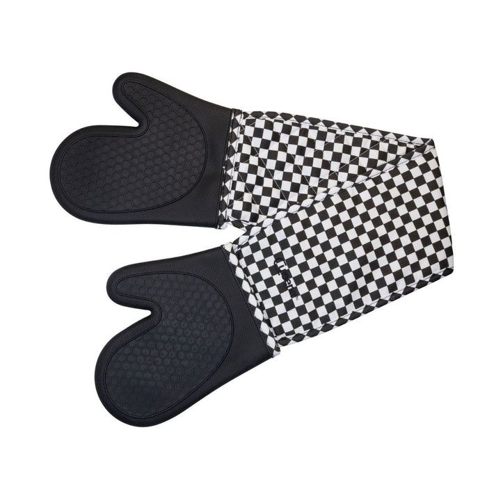 Cuisena Silicone Fabric Double Oven Glove