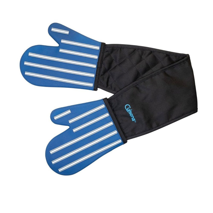 Cuisena Silicone Fabric Double Oven Glove