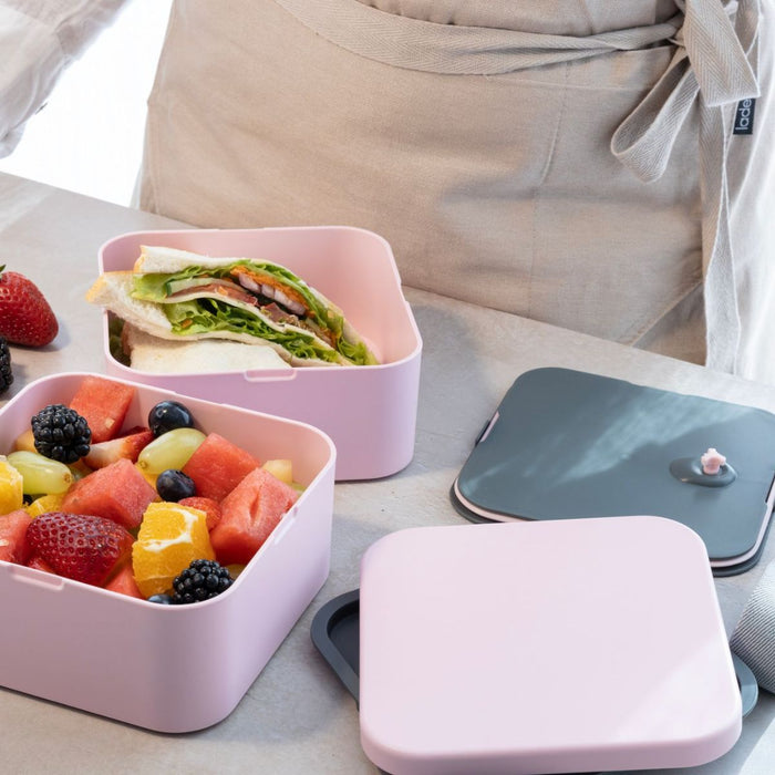 Cuisena RPET Square Bento Box - 2 layer