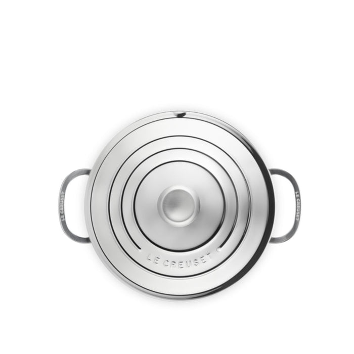 Le Creuset Signature 3 Ply Stainless Steel Stockpot - 24cm