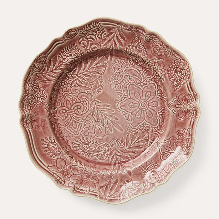 Sthal Large Round Dish - Old Rose - 34cm