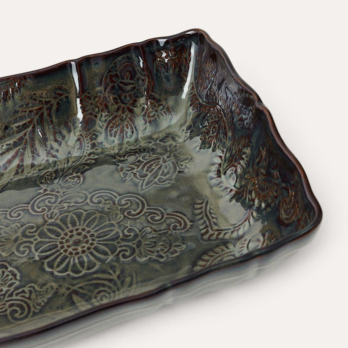 Sthal Big Gratin Dish - Fig - 24x36cm