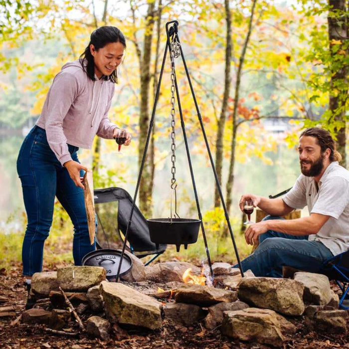 Lodge Adjustable Tripod 101-152cm (incl Chain & Tote Bag)