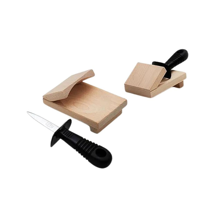 Andre Verdier Laguiole Oyster Shucker - Black