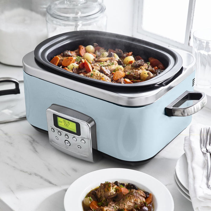 Greenpan Slow Cooker - 6L- Blue Haze